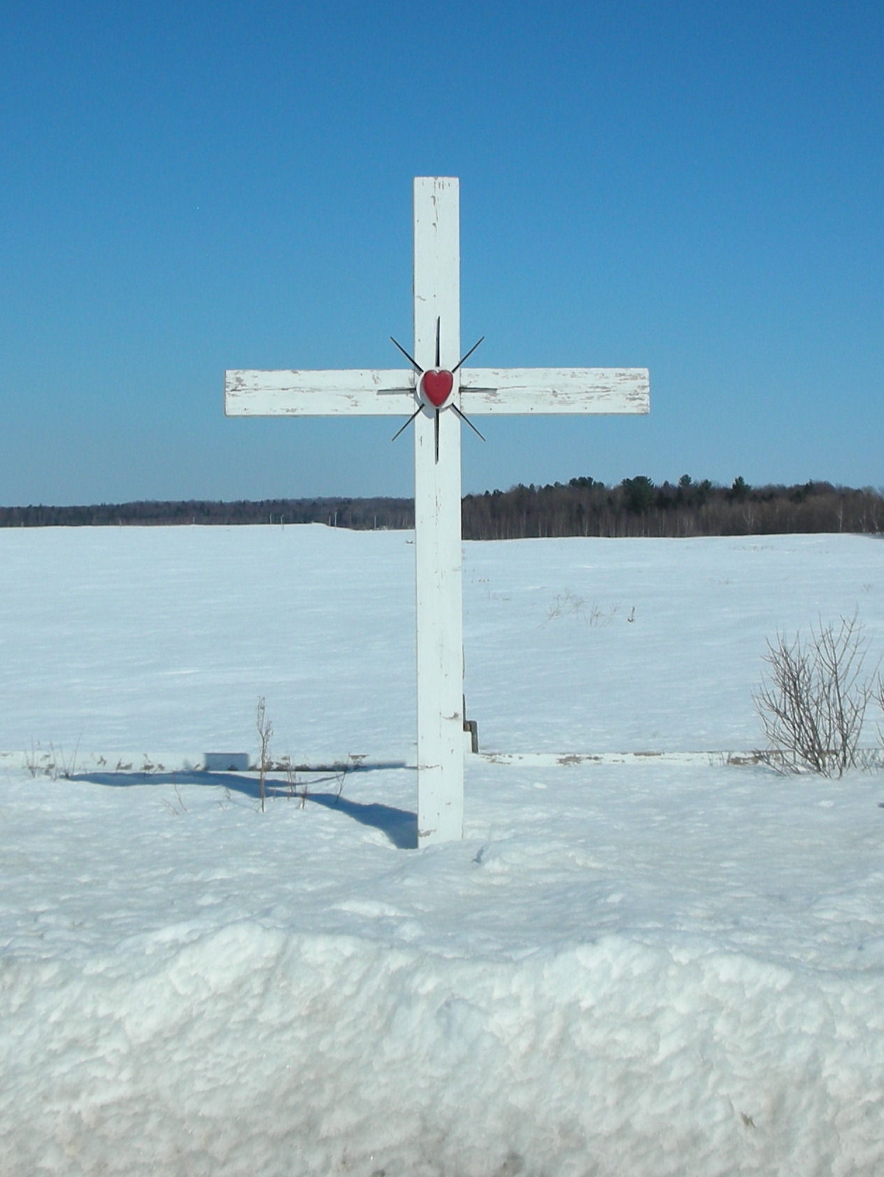croix #3a 820 route 218 (± Lyster )
