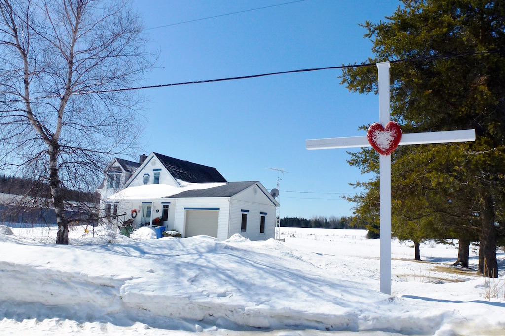 route 257 et chemin du Petit-Canada Ouest