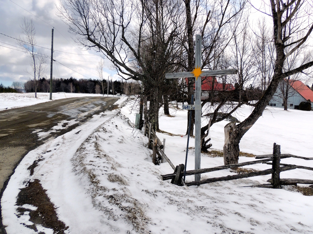 # saint-étienne-de-bolton chemin du grand-bois et rang 1 Gérald Arbour N7