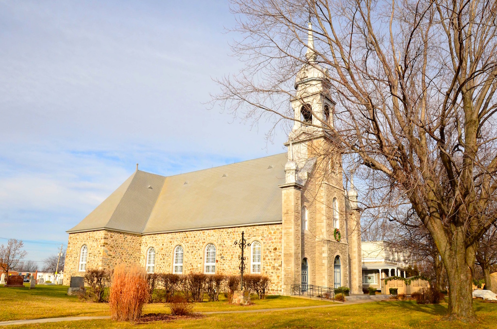 terrain église