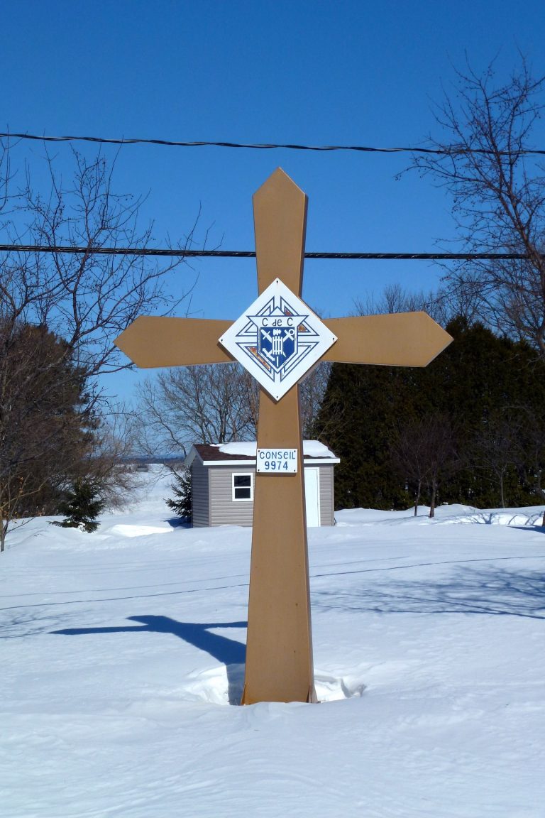 SainteSophiedeLévrard » Les croix de chemin au Québec