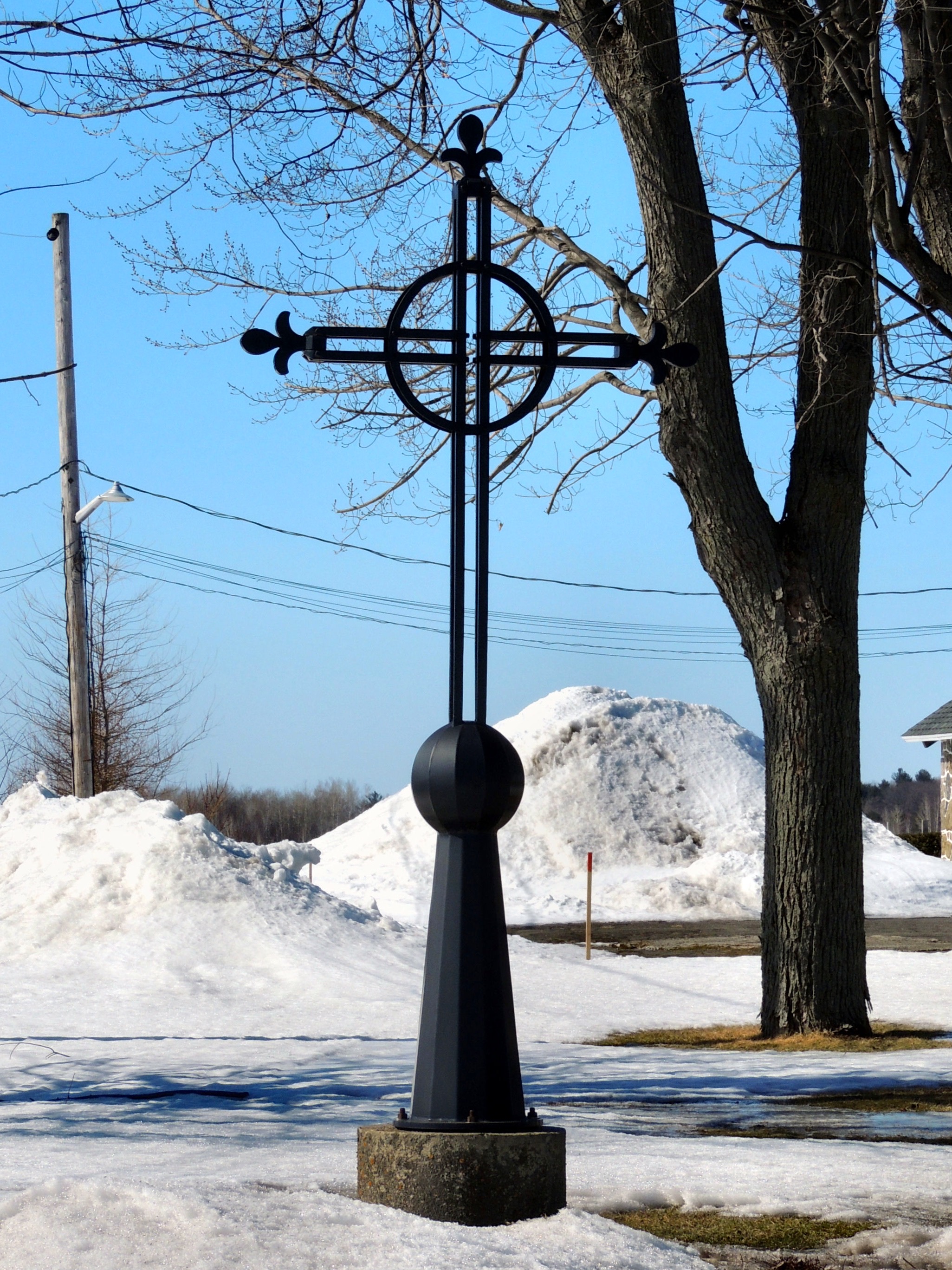 Saint-Pie-de-Guire » Les croix de chemin au Québec